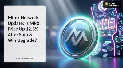 Mirex Network Update graphic showing Spin & Win app rewards