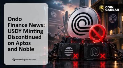 Ondo Finance News announcement on USDY minting update.
