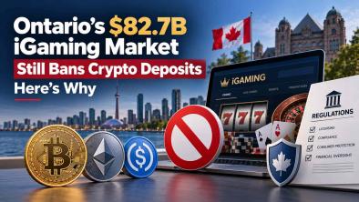 Ontario crypto gambling ban blocks Bitcoin casino deposits