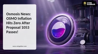 Osmosis News and OSMO Inflation Ending
