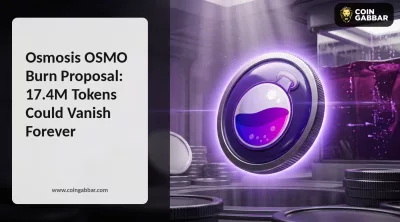 Osmosis OSMO Burn Proposal 17.4M Token Supply Burn