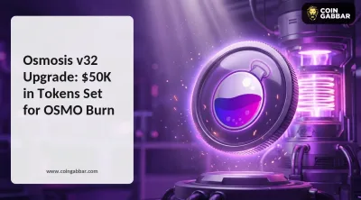Osmosis v32 Upgrade: $50K in Tokens Set for OSMO Burn