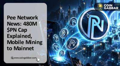 Pee Network News graphic showing 360,000,000 $PN, 75% community allocation