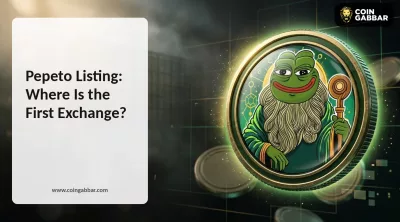 Pepeto Listing graphic showing the promised first exchange