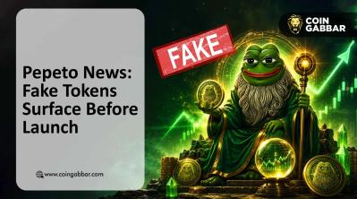 Pepeto news no exchange listing fake token warning dashboard