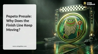Pepeto News showing the rising presale target