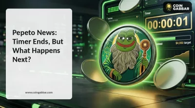 Pepeto News graphic showing the price-rise timer