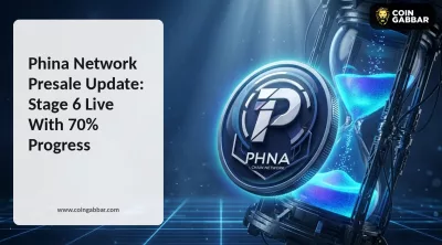 Phina Network presale update showing Stage 6 live progress