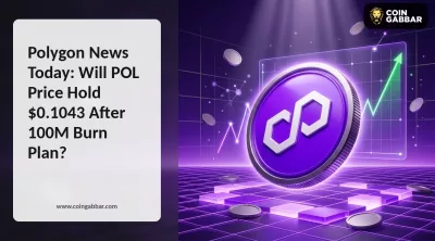 Polygon News Today graphic showing 100M POL burn incoming announcement