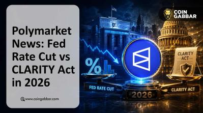 Polymarket News Fed rate cut and Clarity Act odds September 2026