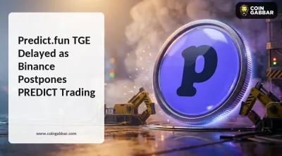 Predict.fun TGE delayed notice on X after Binance Alpha trading postponement