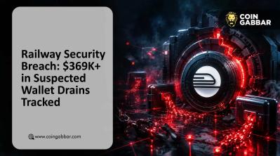 Railway security breach alert with suspected wallet drain activity