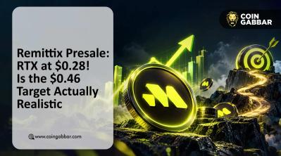 Remittix Presale RTX $0.28 Price and $0.46 Target