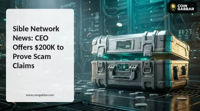 Sible Network CEO Christian Parker offers a $200K reward over scam claims.