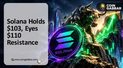Solana Holds $103 as $110 Resistance Looms