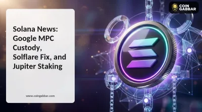 Solana News update graphic on Google custody and staking, Oct 2026