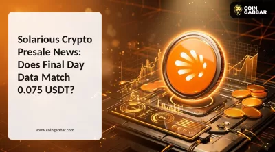 Solarious crypto presale news dashboard with 25% discount final day