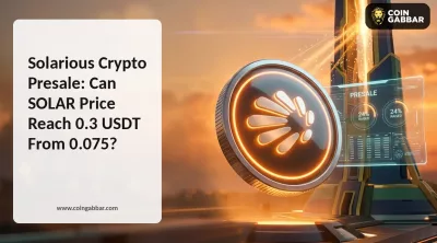 Solarious crypto presale dashboard showing 24% raised