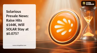 Solarious Presale News: SOLAR price, $144K raised, and 25% discount