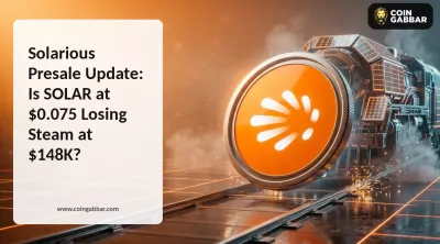 Solarious presale update: SOLAR at $0.075, $148K raised, 10 days left