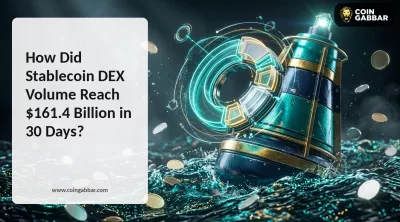 Donut chart of stablecoin DEX volume share by venue in 30 days