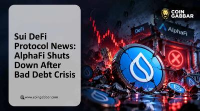 Sui DeFi Protocol News AlphaFi Wind Down After Bad Debt
