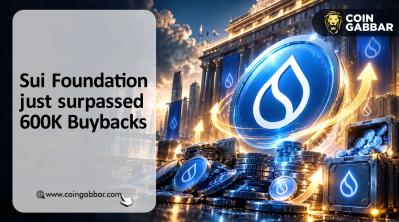 Sui Network just surpassed 600K Buybacks