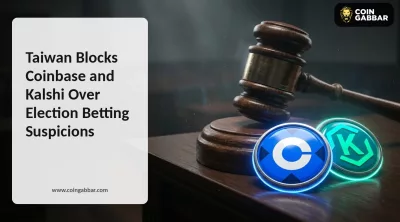 Taiwan blocks Coinbase and Kalshi websites over election betting suspicion