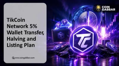 TikCoin Network 5% Wallet Transfer, Halving and Listing Plan