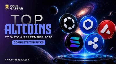 Top altcoins to watch September 2026: comparison chart