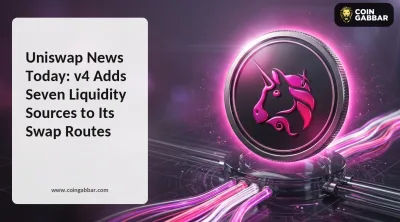 Uniswap News Today showing v4 Aggregator Hooks