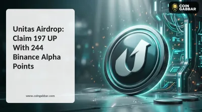 Unitas Airdrop showing 197 UP rewards