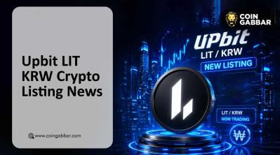 Upbit LIT KRW Crypto Listing News