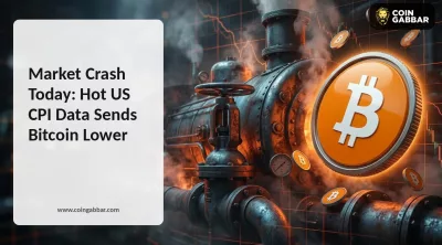 Market Crash Today: Hot US CPI Data Sends Bitcoin Lower