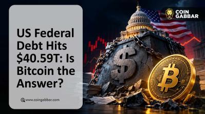 US federal debt of $40.59 trillion Treasury data and Bitcoin link, Oct 29, 2026