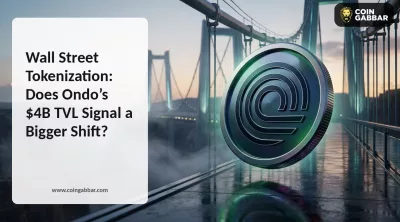 Wall Street tokenization update showing Ondo $4B TVL milestone