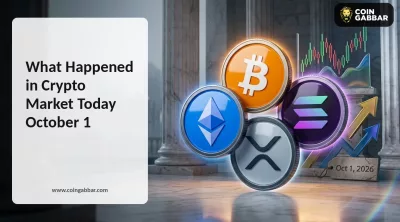 What Happened in Crypto Market Today October 1