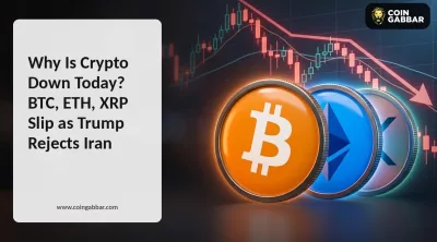 Why Is Crypto Down Today? BTC, ETH, XRP Slip as Trump Rejects Iran Plan