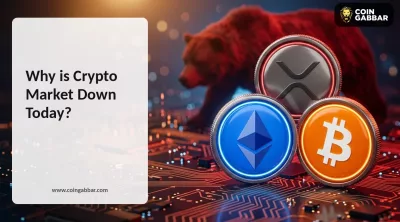 Why is crypto market down today Bitcoin Ethereum XRP price crash