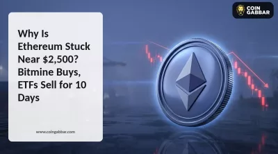 Why Is Ethereum Stuck Near $2,500? Bitmine Buys, ETFs Sell for 10 Days