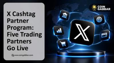X Cashtag Partner Program showing the Trade button