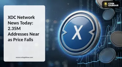 XDC Network News Today 2.35 Million Addresses Growth