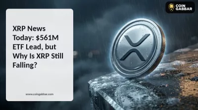 XRP News Today showing Bitwise's $561 million XRP ETF holdings