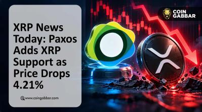 XRP News Today Paxos XRP Support Price Drop