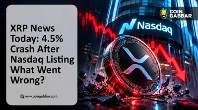 XRP News Today showing XRP price drop to $1.30