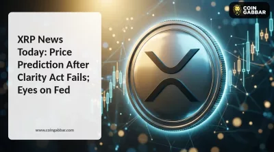 XRP News Today: Price Prediction After Clarity Act Fails; Eyes on Fed