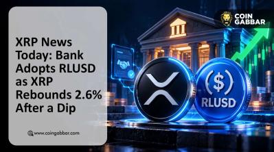 XRP News Today showing XRP price rebound to $1.33