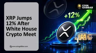 XRP News Today: XRP Price Jumps 12% After White House Crypto Meeting