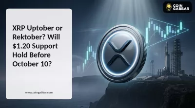 XRP Uptober or Rektober? Will $1.20 Support Hold Before October 10?