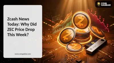 Zcash News Today chart showing ETF inflows and ZEC price drop